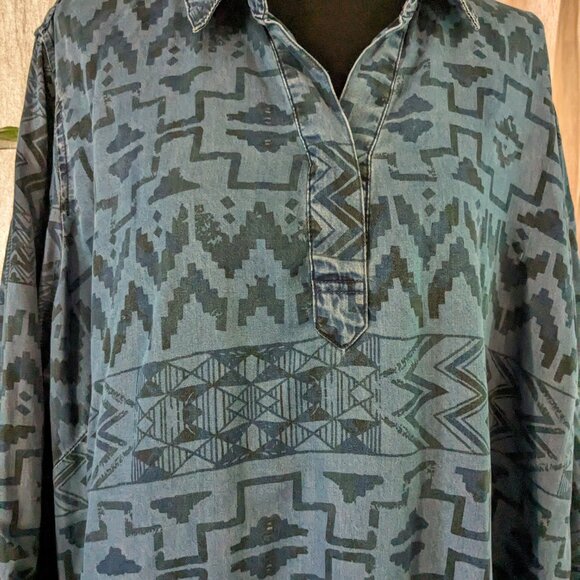 Cato Aztec Dress, size 22/24 - Picture 2 of 6